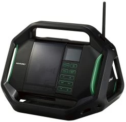 HiKOKI UR18DSALW4Z Bouwradio | Digitale Tuner | USB | Voor 14,4 - 18 V Slide Accu [UR18DSALW4Z]