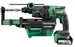 HiKOKI DH18DPCWUZ Boorhamer | SDS-Plus | 18V 5.0Ah Li-Ion | +Stofunit | +Systainer [DH18DPC]