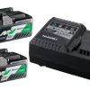HiKOKI UC18YSL3WEZ Multivolt Boosterpack | 2 X Accu 18V 5.0Ah En Snellader [UC18YSL3WEZ]