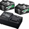 HiKOKI UC18YSL3WFZ Multivolt Boosterpack | 2 X Accu 18V 8.0Ah En Snellader [UC18YSL3WFZ]